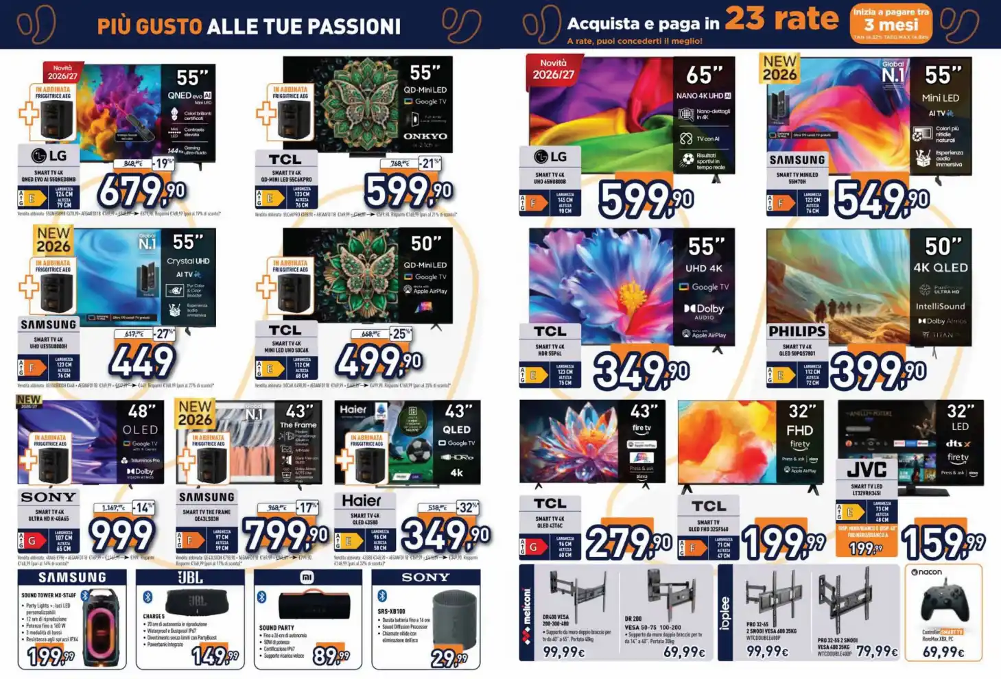 Volantino Unieuro Più gusto alle tue passioni dal 12/10 fino al 29/10/2026