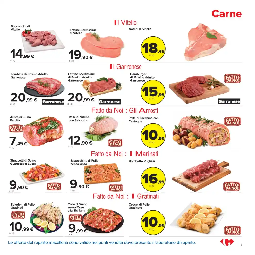 Volantino Carrefour Market Prezzi Freschi dal 23/10 fino al 5/11/2026