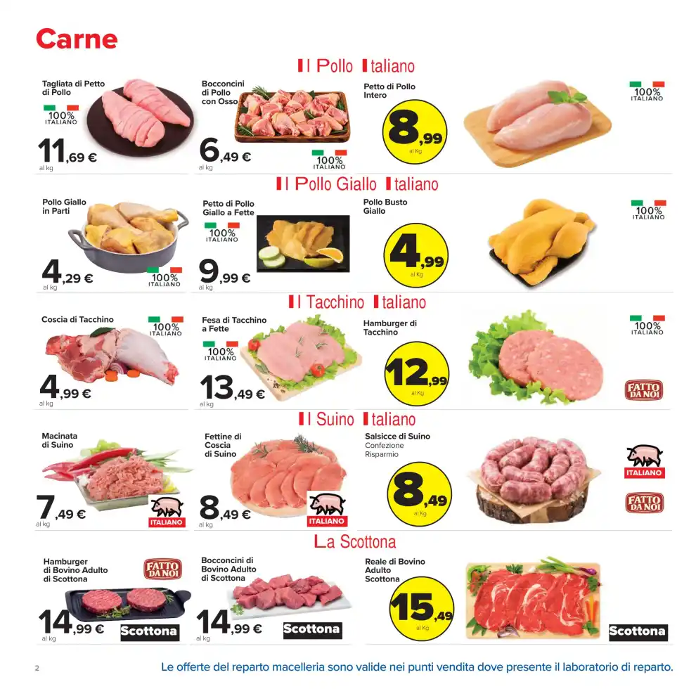 Volantino Carrefour Market Prezzi Freschi dal 23/10 fino al 5/11/2026