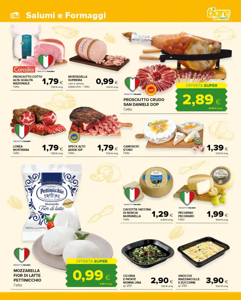 Volantino Tigre Amico Super Risparmio dal 26/10 fino al 5/11/2026