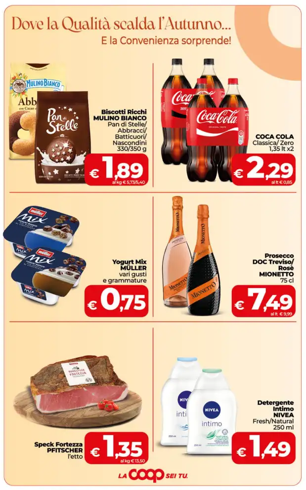 Volantino Coop Sicilia Dove la Qualità scalda l’Autunno dal 23/10 fino al 2/11/2026