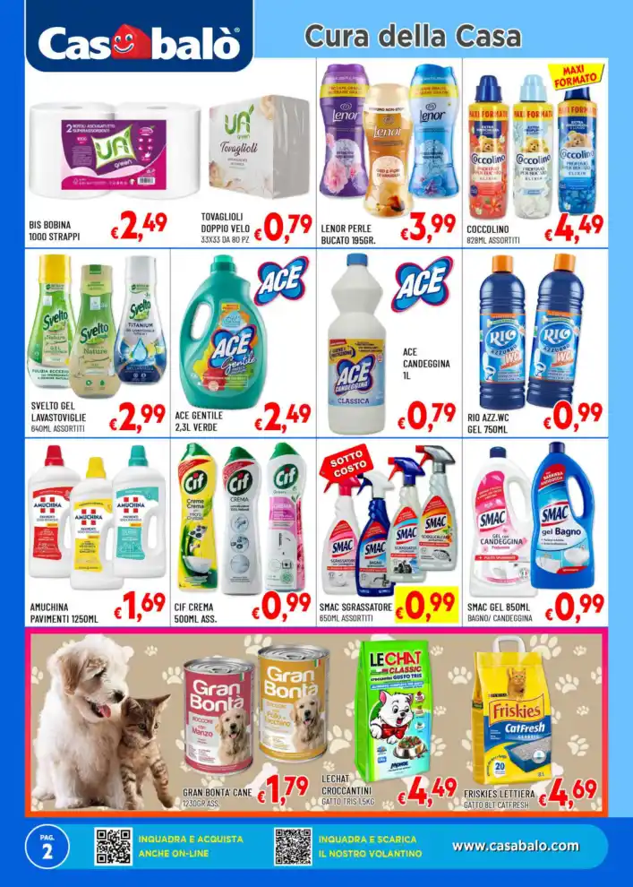 Volantino Casabalò Offerte di casa dal 28/10 fino al 4/11/2026