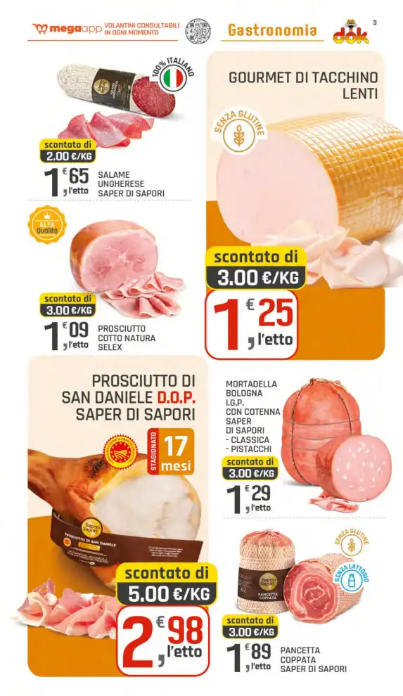 Volantino DOK Offerte dal 22/10 fino al 1/11/2026