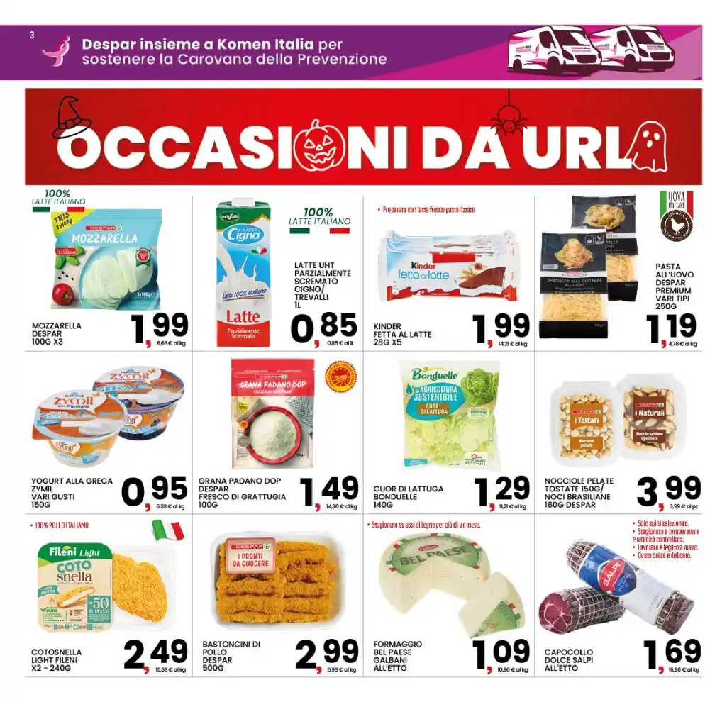 Volantino Interspar Occasioni da urlo dal 22/10 fino al 1/11/2026