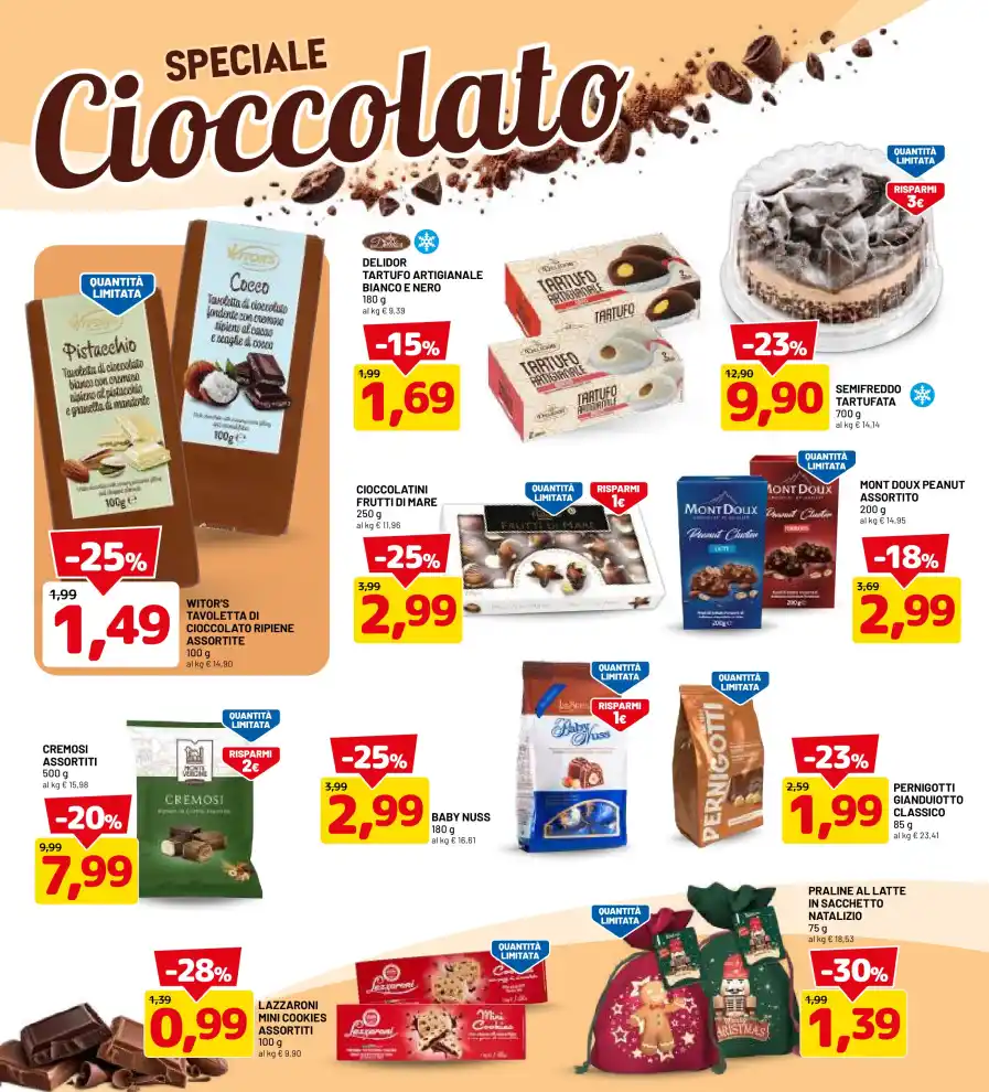 Volantino DPiù Super offerte maxi formati dal 26/10 fino al 4/11/2026