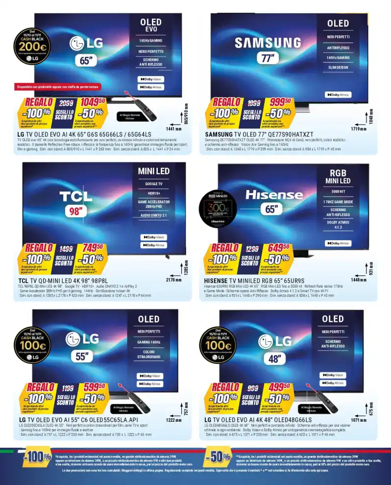 Volantino Trony Fuori di Tech dal 29/10 fino al 11/11/2026