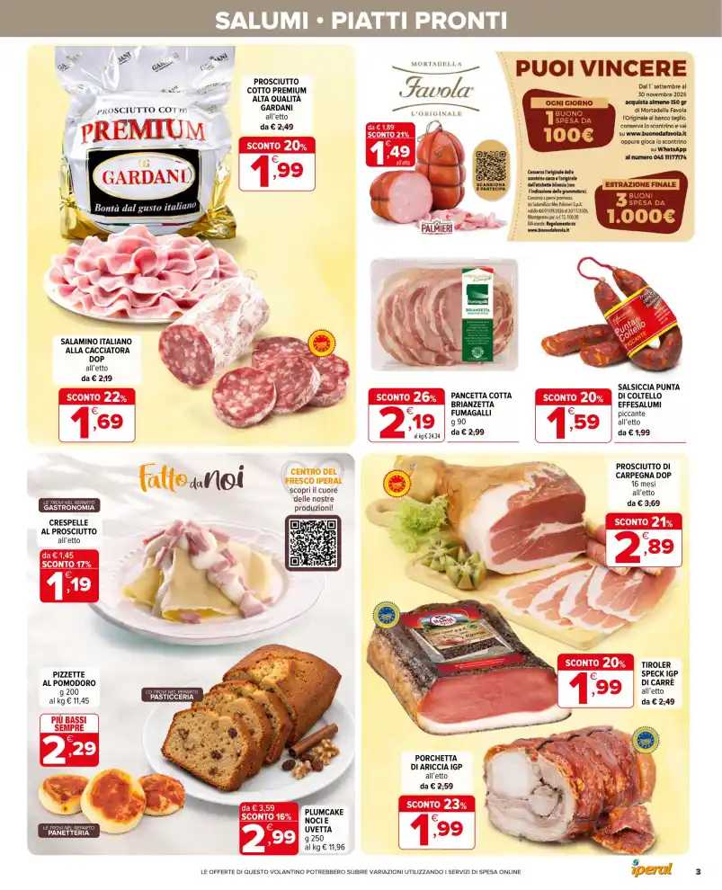 Volantino Iper La grande i Sconti da paura dal 28/10 fino al 10/11/2026
