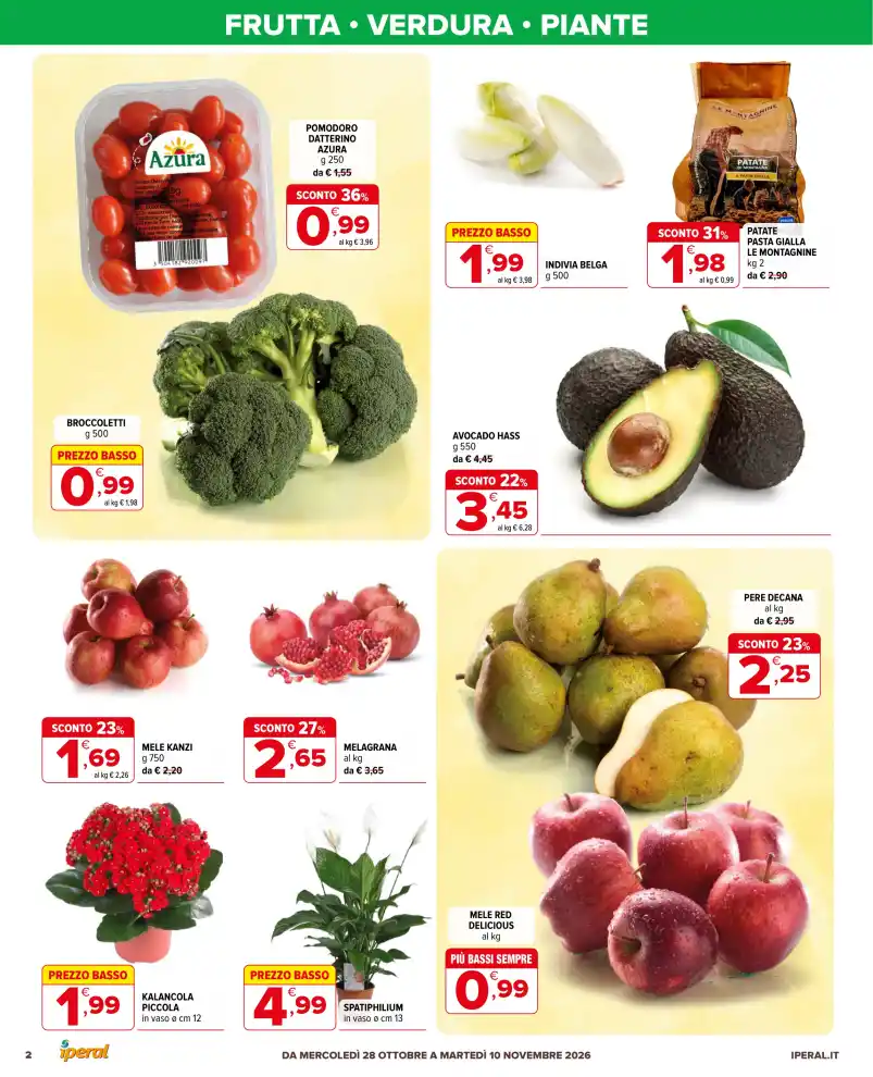 Volantino Iper La grande i Sconti da paura dal 28/10 fino al 10/11/2026